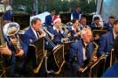 Graeme, Lisa and Alyssa on trombone; John, Greg and Peter on trumpet; Jack on alto sax